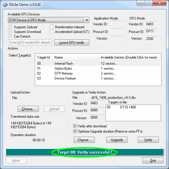DFU Demo